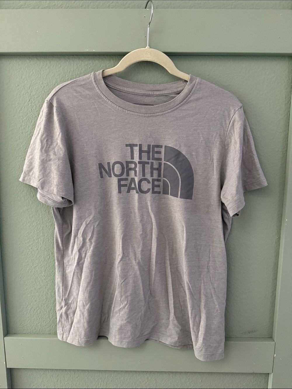 The North Face Gray Logo Women's Crew Tee - Size XL